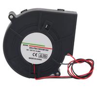 Ventilateur à double turbine, 12V, 2,4A, pour barbecue, camping et chauffage