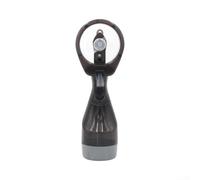 Ventilateur à Eau avec Réservoir de Glace pour Camping(Black) | Brise rafraîchissante, réservoir d'eau intégré, ajout de glaçons possible, pour idéal chaleur estivale, usage extérieur