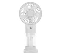 Ventilateur à eau portable avec d'eau | Refroidisseur d'air rechargeable USB 3 vitesses pour la marche, les événements sportifs, les femmes, le shopping