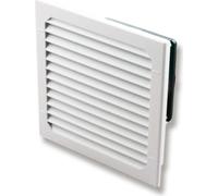 Ventilateur à filtre EBM-Papst avec fixation par encliquetage, série : GV 300, dimensions L/l/H 204,0 mm x 204,0 mm x 96,0 mm, débit d'air libre 115 m³/h