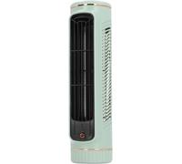 Ventilateur à flux d'air vertical - Ventilateur sans pales - Rafraîchisseur d'air pour bureau - Trois vitesses - Hauteur : 2667 cm - Couleur : vert