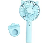Ventilateur à main Portable Rechargeable 3 vitesses, faible bruit, poche personnelle, USB pour bureau, voyage, Camping, bureau