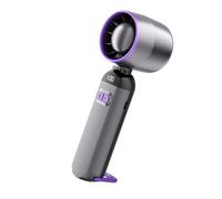 Ventilateur à main, souffleur rechargeable, silencieux, rafraîchissant | Ventilateur sans pales rafraîchissant pour extérieur, plage, chambre, bureau, salle de sport, maquillage et chaud