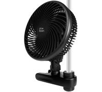 Ventilateur à pince - 20 cm - 10 vitesses - Petit ventilateur avec câble