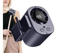 Ventilateur À Pince - Mini Dispositif De Refroidissement Portable Silencieux Et Rechargeable À Affichage LED, Débit D'air Réglable À 199 Vitesses, Ventilateur Personnel Portable | Usb Type Agrafes Ten