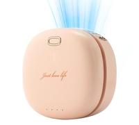Ventilateur À Pince Pour Chemise | Portable Rechargeable 3 Vitesses 2000 mAh | Ventilateur Rafraîchissant Mains Libres Taille Et Cou,Pour Femmes Hommes Cyclisme Pêche Randonnée Camping Travail Sports