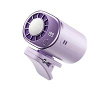 Ventilateur à pince rechargeable par USB - Refroidisseur d'air personnel rotatif à 360 degrés, panneau de commande à affichage LED, système de réglage de la vitesse à plusieurs niveaux 199 | Technolog