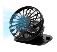 Ventilateur À Pince Solaire Appareil Soufflant Rechargeable 3 Vitesses