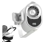Ventilateur à pince unique - Multi-vitesse portable silencieux pour une | Minifl puissant et rafraîchissant pour , chambre à coucher, bureau, extérieur, poussette, camping, voyage, tente,