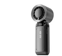 Ventilateur à porter autour du cou, refroidissement par glace, puissance élevée, silencieux, grande autonomie， 6.2x6x17.2cm，Noir