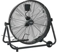 Ventilateur à tambour industriel 60 cm 172,5 W Noir