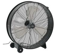 Ventilateur à tambour industriel 77 cm 187,7 W Noir