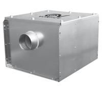 Ventilateur à tube radial insonorisé Vort QBK Quiet 315 jusqu'à 2570 m³/h
