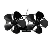 Ventilateur alimenté par la chaleur pour poêle à bois à économie d'énergie | Puissant ventilateur à chaleur pour poêles à bois et granulés