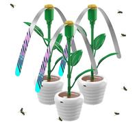Ventilateur Anti Mouche 3PCS FANDLISS Portable Chasse Mouche de Table Repousse Efficacement Les Mouches Convient pour Une Utilisation Intérieure et Extérieure