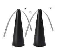 Ventilateur Anti Mouche De Table, 2PCS Portable Ventilateur Mouche | Alimenté Par Piles, USB Rechargeables Anti-mouches Ventilateur Mouche Table, Silencieux Ventilateurs Anti-mouches
