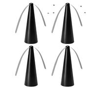 Ventilateur Anti Mouche De Table, 4PCS Portable Ventilateur Mouche | Alimenté Par Piles, USB Rechargeables Anti-mouches Ventilateur Mouche Table, Silencieux Ventilateurs Anti-mouches