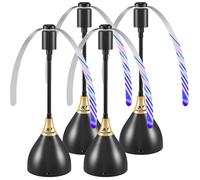 Ventilateur Anti-Mouche Répulsifs Automatiques USB Contre Les Mouches, Ventilateur Répulsif Pliable et Suspendu (Noir, 4PCS)