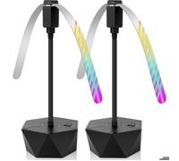 Ventilateur Anti-Mouche, Ventilateur Répulsif Pliable et Suspendu, Aucun Produit Chimique Nécessaire Répulsif, 2PC Ventilateur Ant