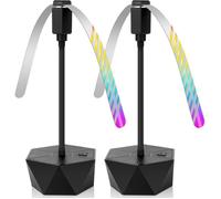 Ventilateur Anti-Mouche, Ventilateur Répulsif Pliable et Suspendu, Aucun Produit Chimique Nécessaire Répulsif, 2PC Ventilateur
