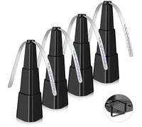 Ventilateur anti-mouches de table AIMOONSA - pliable, silencieux, sans produit chimique, 2×AA (noir)