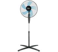 Ardes Ventilateur sur pied AR5ST40PN 40 cm 5 pales oscillant inclinaison réglable 3 vitesses Noir