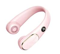 Ventilateur autour du cou réglable sans pales silencieux | Ventilateur de cou personnel mains libres pour homme et femme pour la maison, la salle de sport, les voyages, le camping