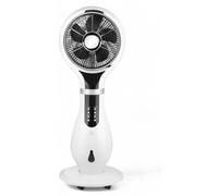 Ventilateur avec brumisateur de 2,3 litres, 5 pales, 3 vitesses et une puissance de 80 watts