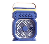 Ventilateur avec - Capacité du réservoir d'eau 450 ml | Ventilateur de refroidissement brumisateur - Envergure en acier de 15,2 cm de diamètre, buse de direction de pulvérisation