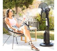 Ventilateur Avec Nébuliseur Avec 5 Pales Ventilateur Sur Pied Avec Télécommande