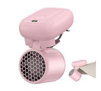 Ventilateur avec pince Rechargeable portable, petit ventilateur soufflant | Ventilateur silencieux réglable pour bureau Nomade : taille, casquette, t-shirt, poussette, bureau, maison, extérieur,