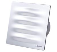Ventilateur axial de petite pièce avec inertie & capteur de mouvement Système Silent Vertico Argent 100 M