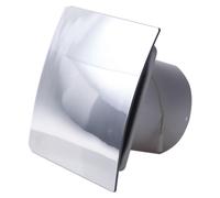 Ventilateur axial de petite pièce avec inertie & capteur de mouvement Système Turbo Escudo Chrome 100 M