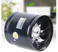 Ventilateur axial industriel - Ventilateur de ventilation/d'extraction - 15 cm - 600 m³/h - 2800 tr/min - 40 W - 220 V - Réversible - Noir