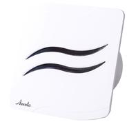 Ventilateur axial pour petites pièces avec inertie & capteur de mouvement System Silent S-Line blanc 100 M