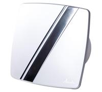Ventilateur axial pour petites pièces avec inertie & capteur de mouvement Système Silent Linea Argent 100 M