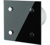 Ventilateur axial pour petites pièces avec inertie & hygrostat Modern 125 TH