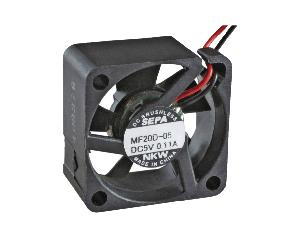 Ventilateur axial Sepa mf20c05l 1.3m³/h noir