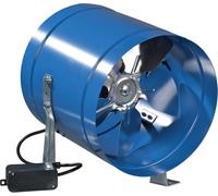 Ventilateur axial tubulaire VKOM 150 à 200 m³/h Débit d'air