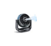 Ventilateur Brumisateur Bureau - 5000mAh Ventilateurs Silencieux de Table avec 5 Vitesses Ecran LED & Réglable à 90° No VENTILATEUR