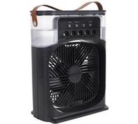 Ventilateur Brumisateur Led "Retro" 30cm Noir G