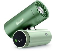 Ventilateur Brumisateur Portable 3-en-1 Shark ChillPill FA022EUGN, Rechargeable 11h, Plaque InstaChill, Vert