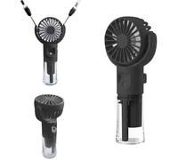Ventilateur brumisateur portable - Belle commode - Mini ventilateur avec brumisateur - Rechargeable par USB
