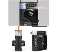 Ventilateur brumisateur portable - LIVOO - 2 EN 1 - Inclinaison 360° - 3 vitesses - 450 ml réservoir