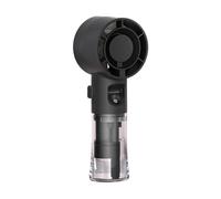 Ventilateur brumisateur portable - Pulvérisateur rafraîchissant rechargeable USB de grande puissance - Ventilateur à vapeur portable, pour extérieur, intérieur, voyage, maison, camping, plage, été