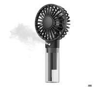 Ventilateur brumisateur portable - Ventilateur personnel rechargeable à main avec réservoir d'eau de 32 ml - Mini ventilateur
