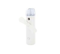 Ventilateur & Brumisateur "Rechargeable" 12cm Blanc