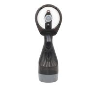 Ventilateur brumisateur rechargeable, ventilateur pulvérisateur d’eau léger avec moteur silencieux, appareil de fraîcheur individuel pour l’extérieur, les randonnées, les sorties, compact