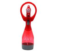 Ventilateur brumisateur rechargeable, ventilateur pulvérisateur d’eau léger avec moteur silencieux, appareil de fraîcheur individuel pour l’extérieur, les randonnées, les sorties, compact