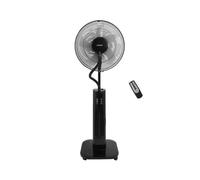 Ventilateur brumisateur sur pied OCEANIC OCEAVB70B1 2-en-1 70 W 44 cm télécommande minuterie 9 h noir